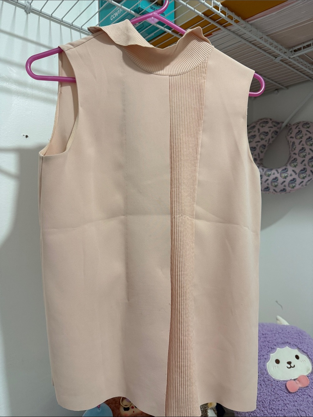 Vince women Sleeveless Turtleneck top XS fits XS- S- M - Picture 2 of 11